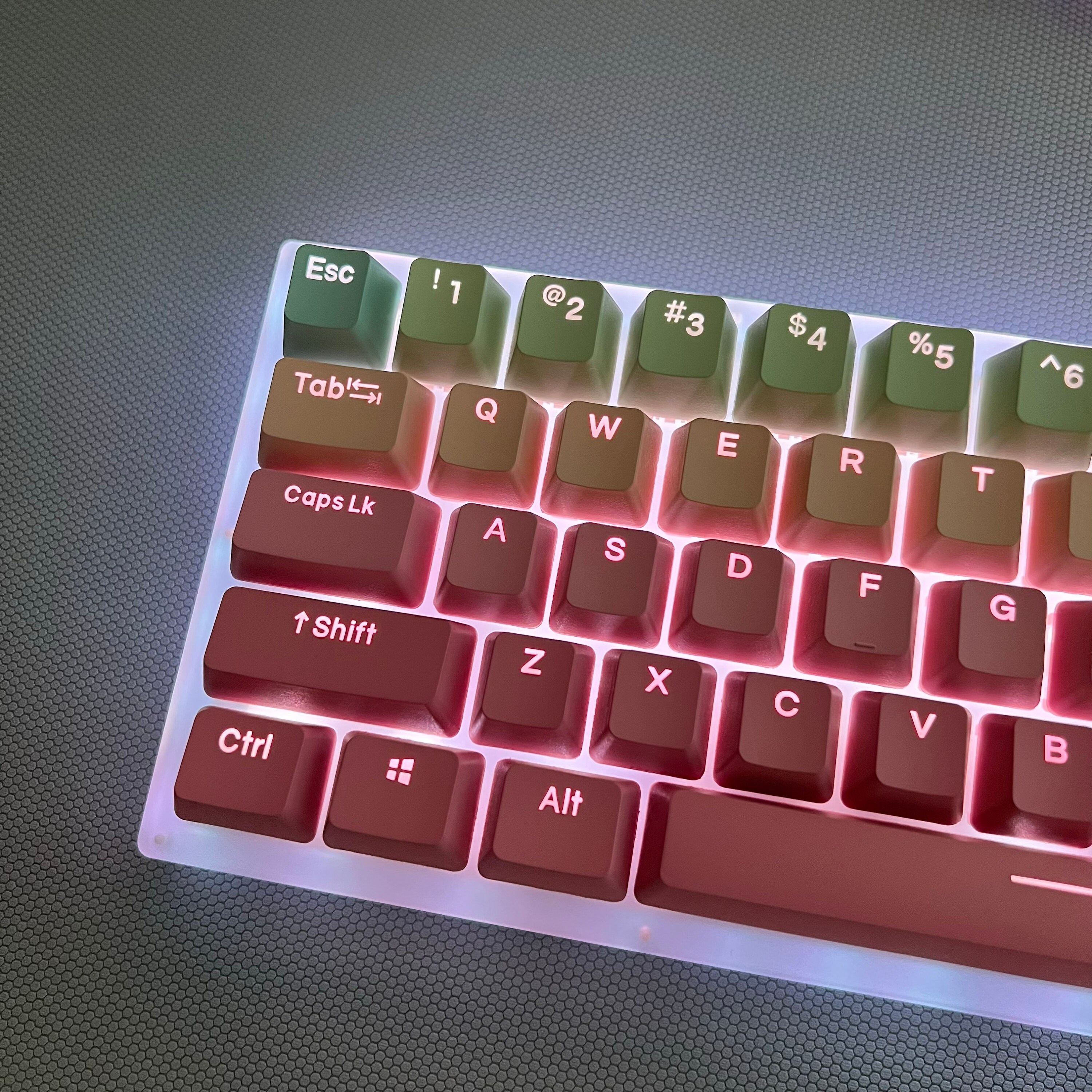 Gradient Pastel Keycap Set OEM Profile PBT Etsy Canada