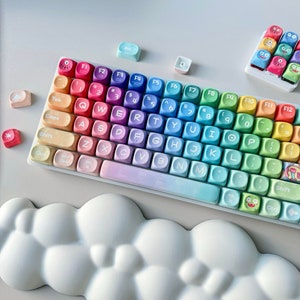 Cute Monsters Keycap Set, MOA Profile, Cute Art, PBT, Cherry MX Stem, Dye-Sub Legends
