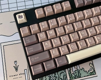 Bear Cub Keycap Set, Cute Art