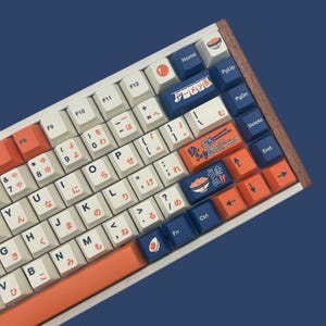 Ramen Ichiraku Keycap Set, Cherry Profile, PBT, Cherry MX Stem, Dye-Sub Legends