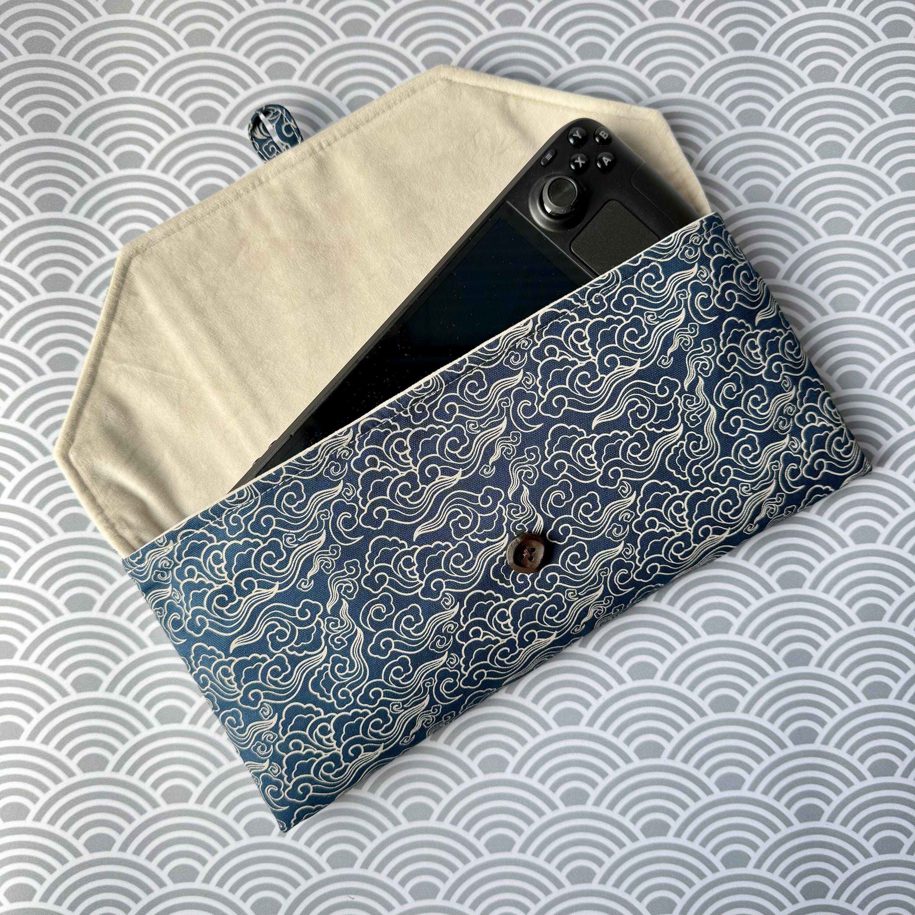 Steam Deck Pouch - Handmade Soft Touch Carrying Case for Steam