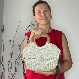Einfache Häkelanleitung, Markttasche DIY häkeln Sofortdownload, Stricktaschen-Muster, Brautparty-Tasche, Geschenk, Häkeltasche, Tote Bag Pattern