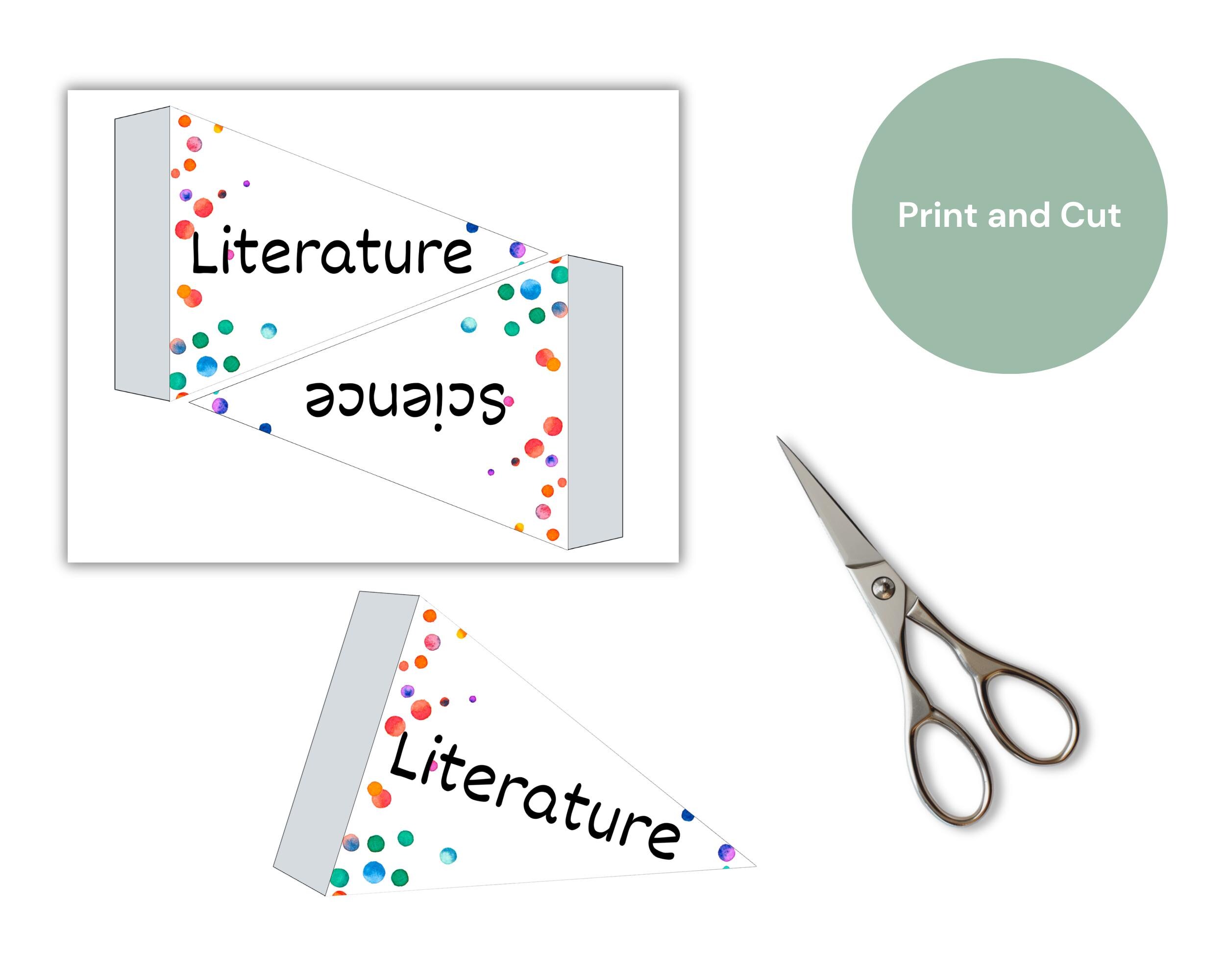 Homeschool Visual Schedule Pennant Flags - Etsy
