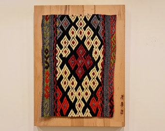 Colorful Vintage Kilim Rug, Wall Hanging Artwork