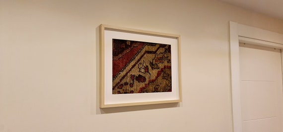 Turkish Rug Wall Art, Vintage Carpet Wall Hanging Tapestry