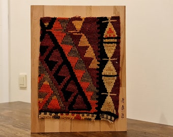 Art Collectible Textile Fiber Arts, Weaving Wall Hanging Decor