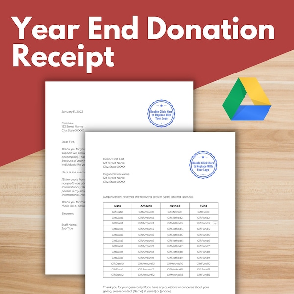 End of the Year Statement Etsy