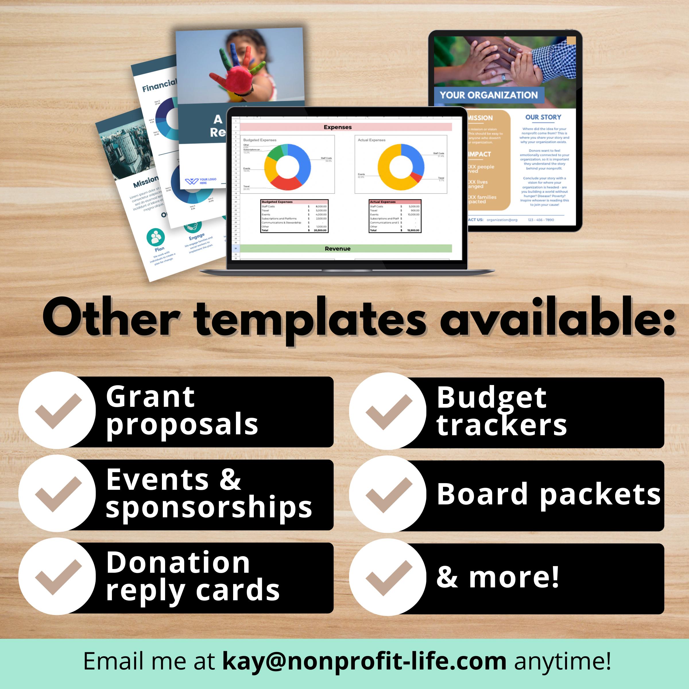 Nonprofit Annual Report Template – Editable Canva Annual Report ...