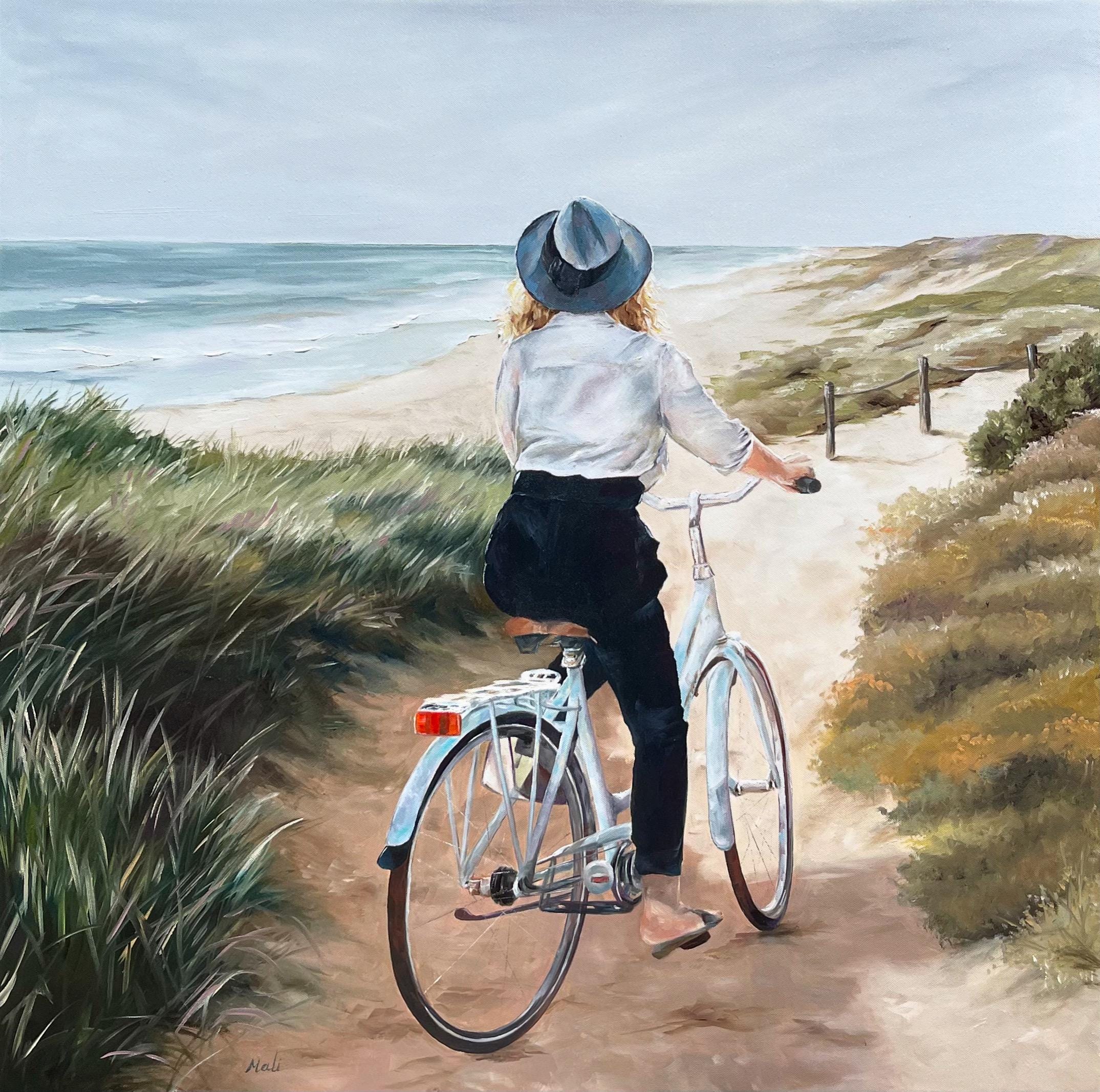 バリ絵画:beach girls バリ絵画:beach girls