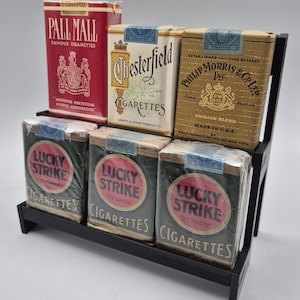 Espositore per pacchetti di sigarette vintage