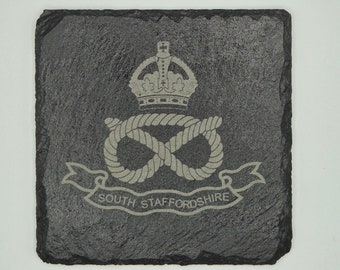 Slate Coasters - British Army Designs