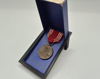 WW2 US Blue Medal Case Display Stand x1