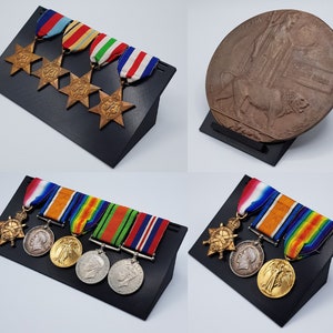 Tilted Medal Display Stand x1