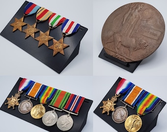 Tilted Medal Display Stand x1