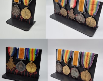 Poppy Medal Stand x1