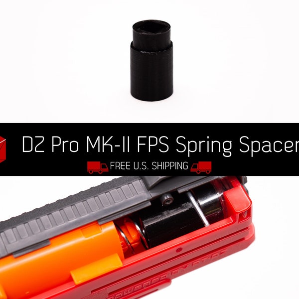 FPS Spring Spacers for Dart Zone Pro Mk-II / Mk-2 (PETG)