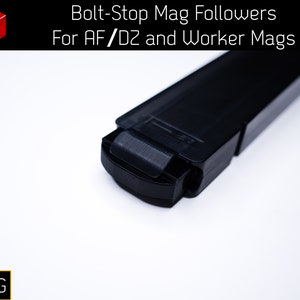 Bolt Stop / Prime Lock / Stop Fire Magazine Follower (PETG) for AF/DZ and Worker Mags