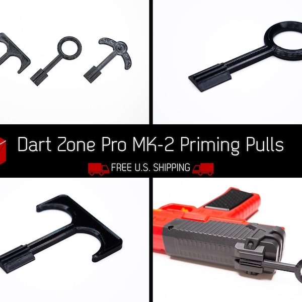 Priming Pulls (PETG) for Dart Zone Pro Mk-II / Mk-2