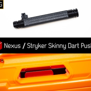 Skinny Dart Pusher (PETG) für Adventure Force Nexus Pro / Dart Zone Max Stryker