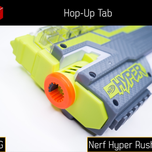 Hop-Up Tab (PETG) for Nerf Hyper Rush-40