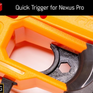 Quick Hair Trigger (PETG) for Adventure Force Nexus Pro