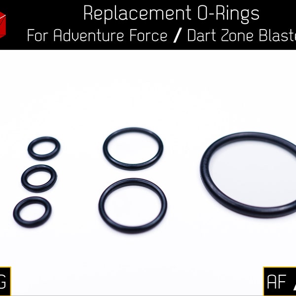 Replacement O-Rings for Adventure Force Nexus / Aeon / Jurassic / Conquest Pro / Dart Zone Max Stryker