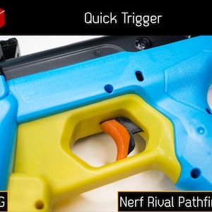 Quick Hair Trigger (PETG) for Nerf Rival Pathfinder