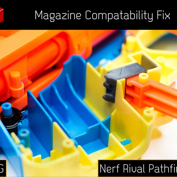 Magazine Compatibility Fix (PETG) for Nerf Rival Pathfinder