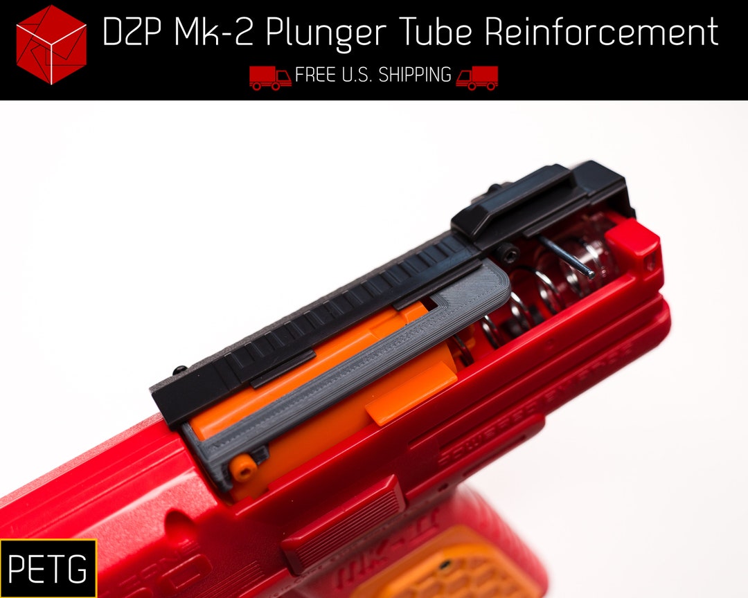 Plunger Tube Reinforcement Brace PETG for Dart Zone Pro Mk2.0 Etsy