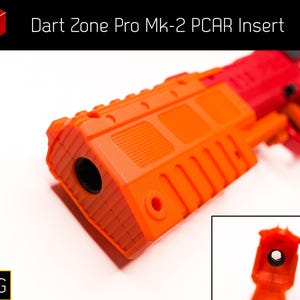 PCAR Rifling Accuracy Muzzle Insert (PETG) for Dart Zone Pro Mk-2.0