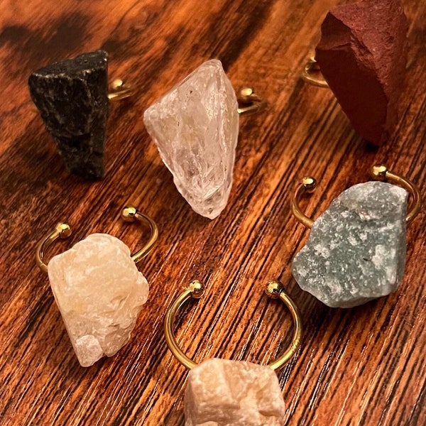 Raw Silver Rock - Etsy