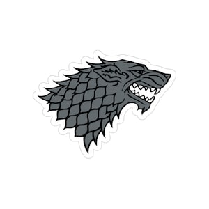 Grey Wolf Sticker