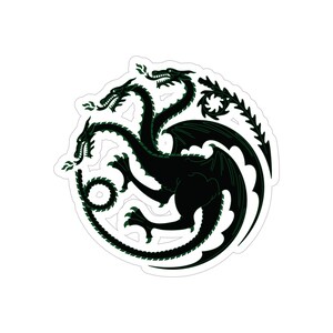 Green Dragon Sticker