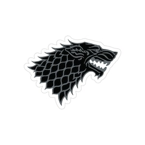 Black Wolf Sticker