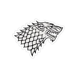 White Wolf Sticker