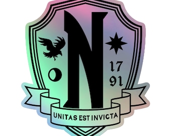Nevermore Holographic Sticker