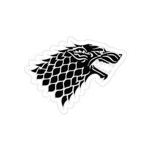 Black Wolf Sticker