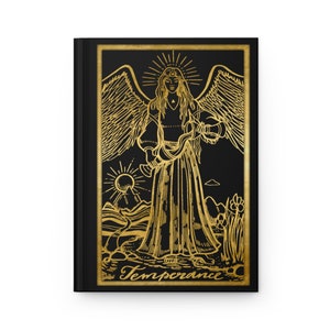 Tarot 14. Templanza Cuaderno de tapa dura