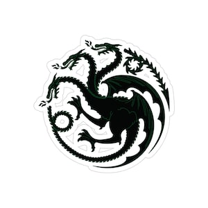 Green Dragon Sticker