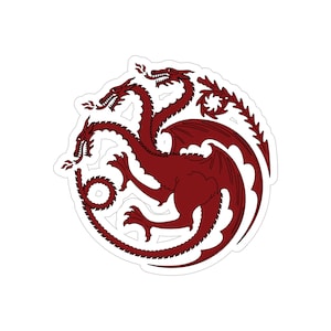 Red Dragon Sticker