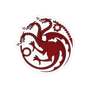 Red Dragon Sticker