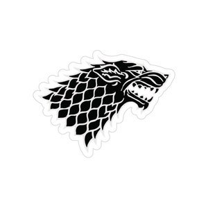 Black Wolf Sticker