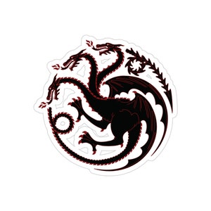 Red Dragon Sticker