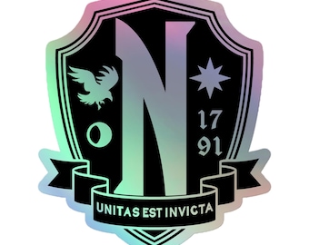 Nevermore Holographic Sticker