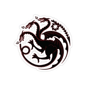 Red Dragon Sticker