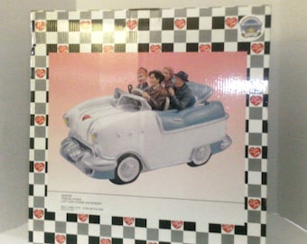 I Love Lucy "California, Here We Come!" cookie jar Ceramic Car 1998 Vandor