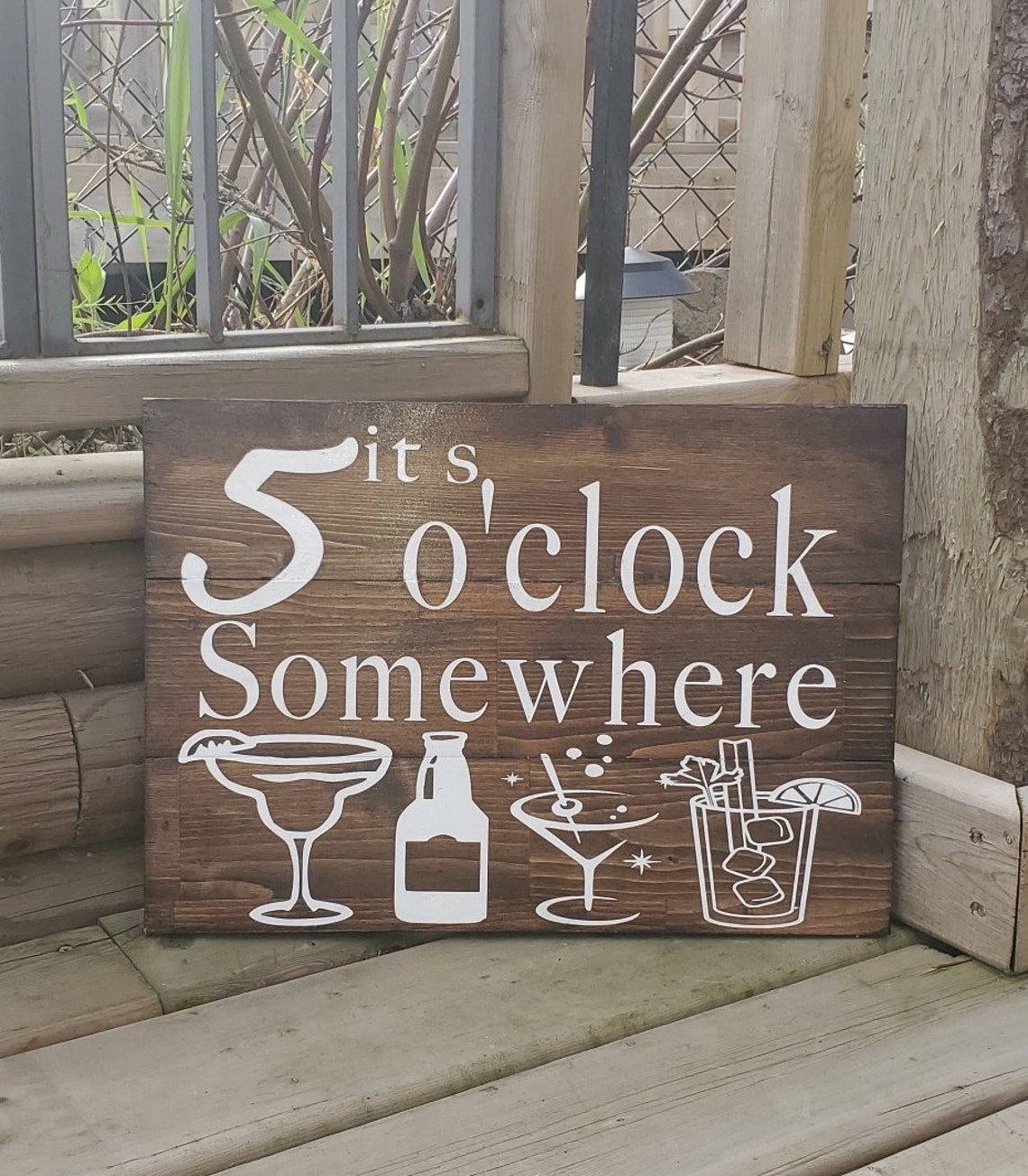 It's 5 O'clock Somewhere Svg/digital File Bundle - Etsy