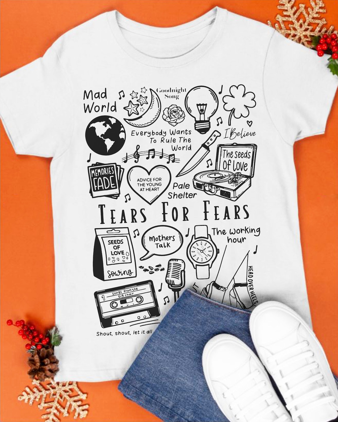 Tears for Fears Shirt Tears for Fears Tears for Fears Etsy