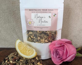 Nature's Nectar Herbal Tea - Goddess Gaia Ritual Blend - Spirituele belichaming en aardende theemix - Losbladige rituele thee voor meditatie