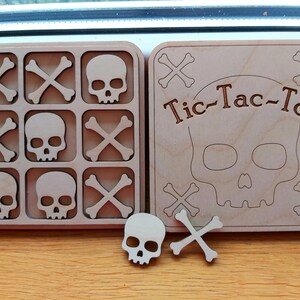 Halloween Tic Tac Toe Laser Cut File , Svg, Cdr, Dxf, Pdf, Kids ...